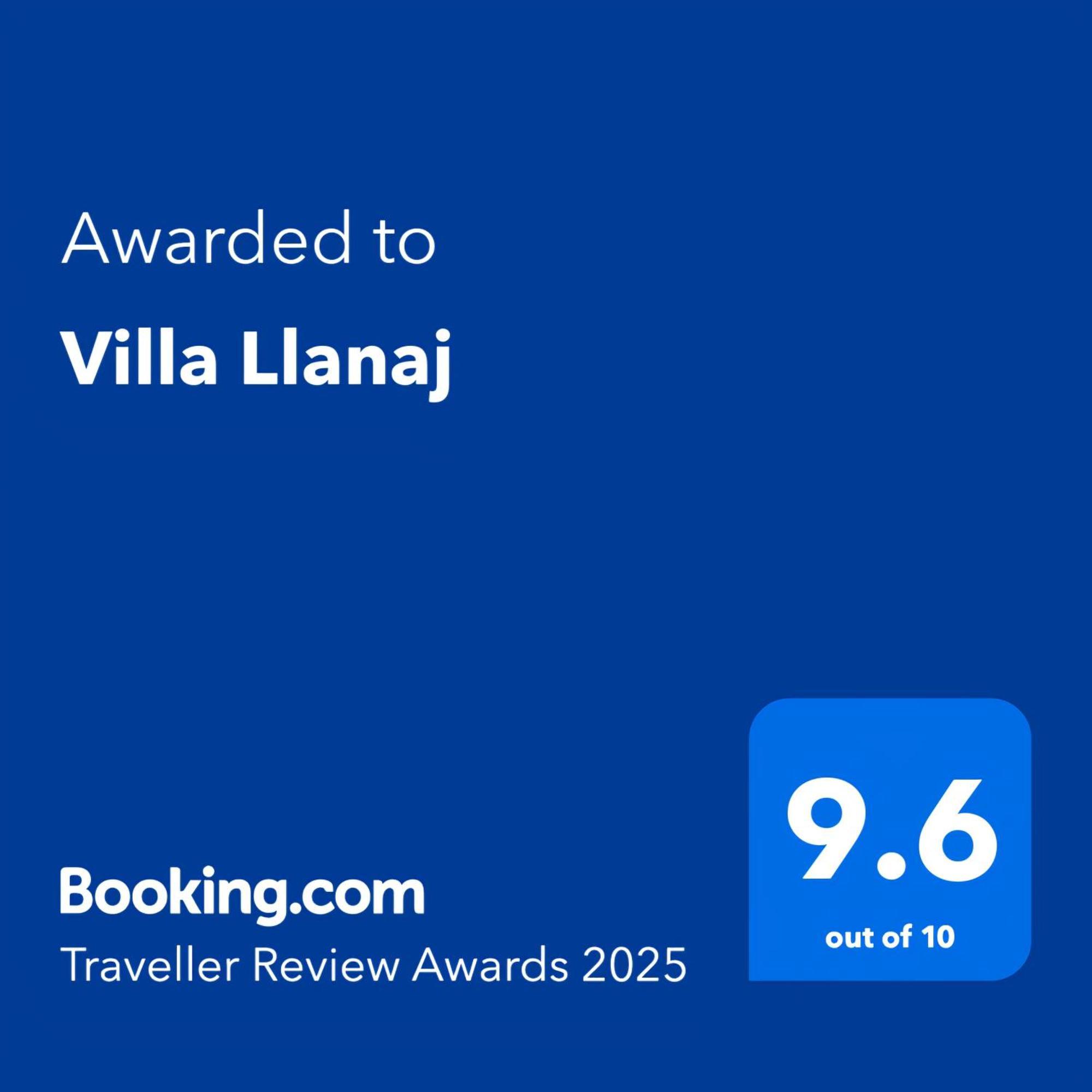 Villa Llanaj Berat Esterno foto